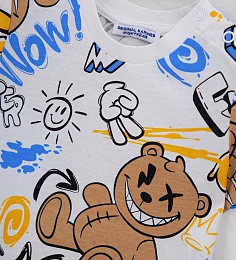 Пижама Have a nice day белого цвета от бренда Original Marines