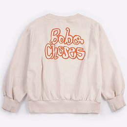 Свитшот  с надписью на спине от бренда Bobo Choses