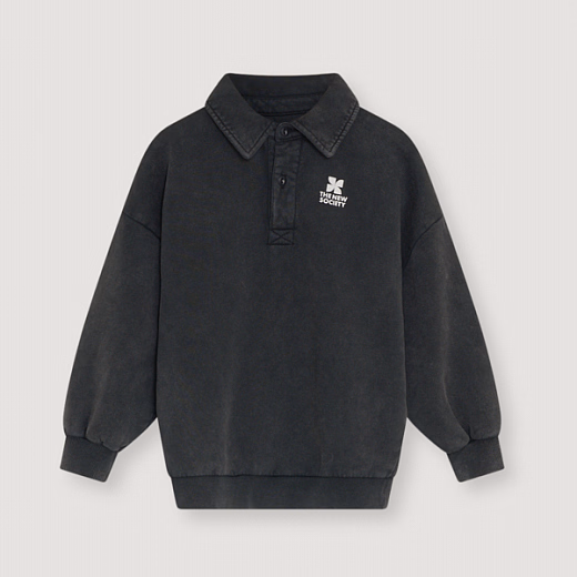 Свитшот поло TNS Logo Polo Forged Iron от бренда The New Society