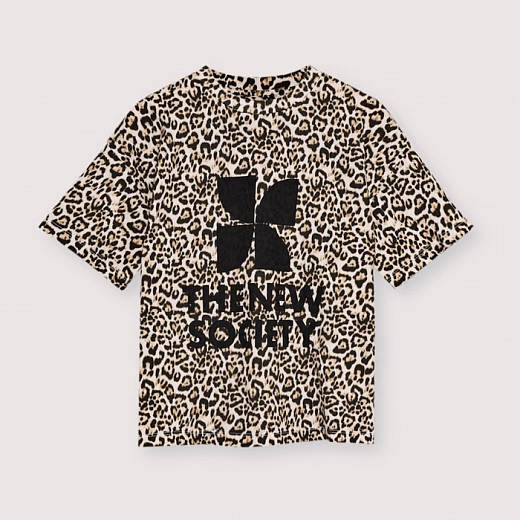 Футболка TNS Logo Nelia Print от бренда The New Society Разноцветный