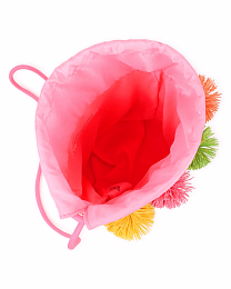 Сумка плетеная NEON PINK от бренда Billieblush