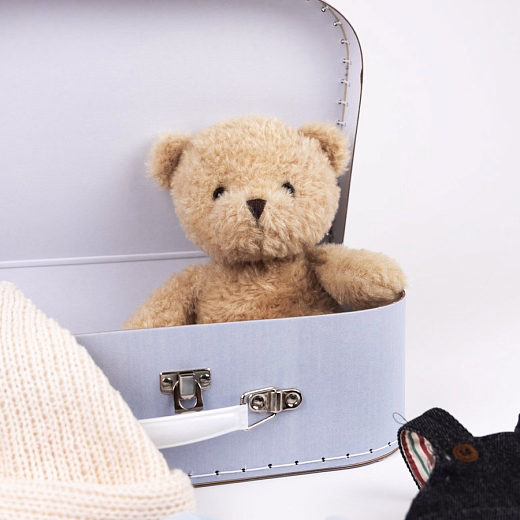 Мишка "Моррис и чемоданчик" от бренда Egmont Toys