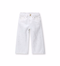 Джинсы со стразами с ремнем от бренда Original Marines