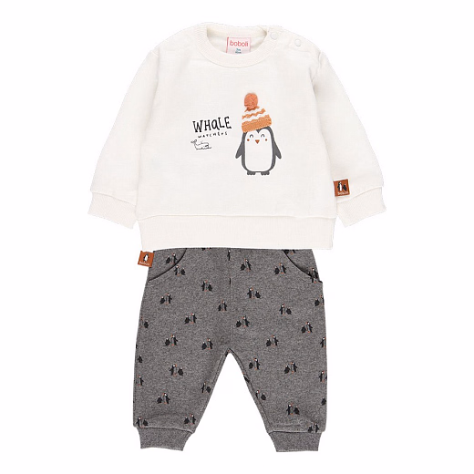 Свитшот Penguins и джоггеры от бренда Boboli