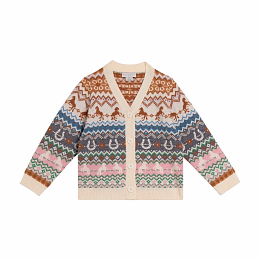 Кардиган Horses от бренда Stella McCartney kids