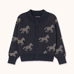 Кардиган HORSES от бренда Tinycottons