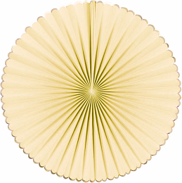 Декоративные круги Желтая пастель и золото 3 шт от бренда Tim & Puce Factory