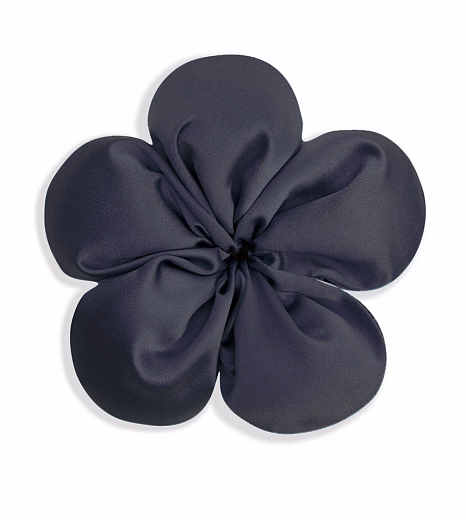 Резинка для волос «Цветок для мамы» графит с наполнителем от бренда Kosa do Poyasa