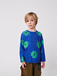 Лонгслив Lucky Clover all over от бренда Bobo Choses