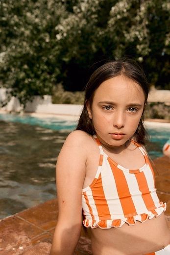 Бикини Orange stripes от бренда Tinycottons