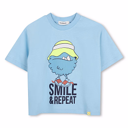 Футболка Smile & Repeat от бренда Billieblush Голубой