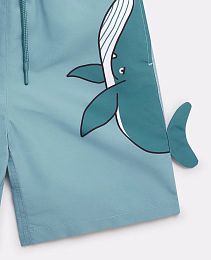Шорты Whale Graphic от бренда Stella McCartney kids