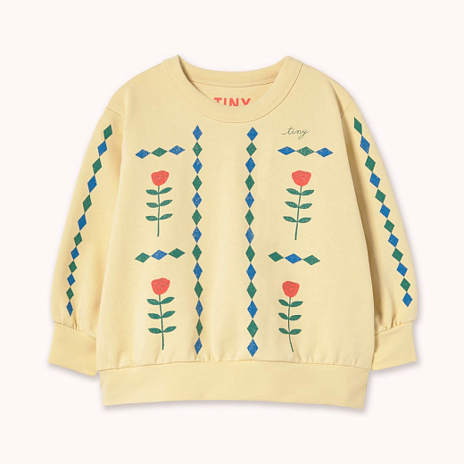 Свитшот Creamy от бренда Tinycottons