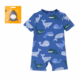 Комбинезон Whale Print от бренда Stella McCartney kids