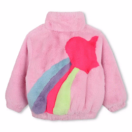 Шуба Rainbow Heart от бренда Billieblush