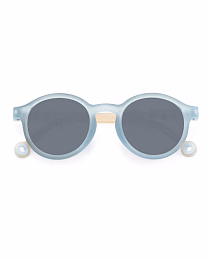 Очки KIDS Oval Sunglasses-Seaside Stripes-Sailing Blue от бренда Olivio and Co