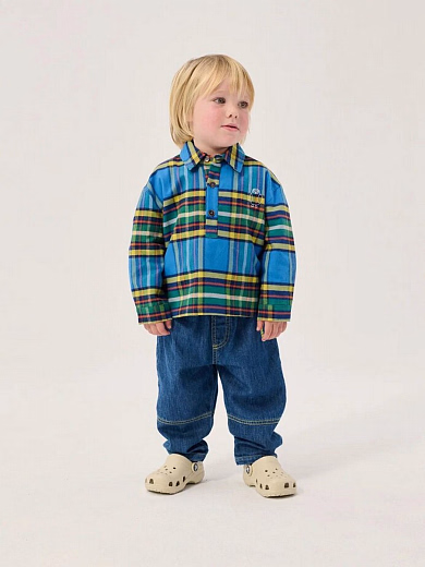 Рубашка Plaid от бренда Bobo Choses
