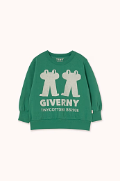 Свитшот GREEN FROG от бренда Tinycottons