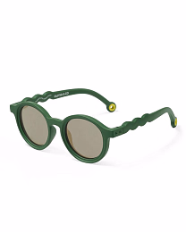Очки TODDLER Round Sunglasses-Classic Olivio-Cactus Green от бренда Olivio and Co