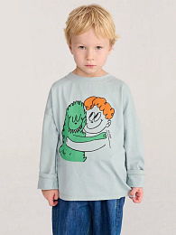 Лонгслив blue Hug Hairy Monster от бренда Bobo Choses