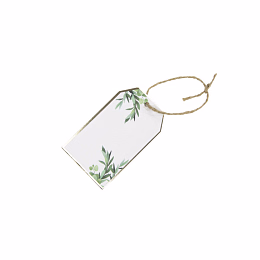 Этикетки для подарков Эвкалипт 10 шт от бренда Tim & Puce Factory