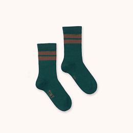 Носки Green STRIPES от бренда Tinycottons