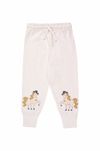 Джоггеры с лошадками от бренда Tinycottons