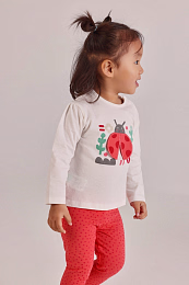 Лонгслив Ladybug и леггинсы от бренда Boboli