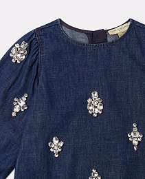 Платье Denim Woven от бренда Stella McCartney kids