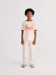 Футболка Pickles The Dog от бренда Bobo Choses Белый