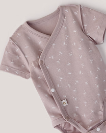 Набор боди кимоно 3 шт в розовом цвете и с принтом от бренда Anna Leon