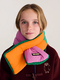 Шарф pink Color Block от бренда Bobo Choses