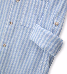 Рубашка голубая полоска ALLURE от бренда Original Marines