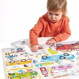 Пазл Moto Jumbo от бренда Banana Panda