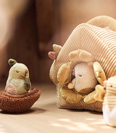 Развивающая игрушка Птички в домике 26 см от бренда Jollein