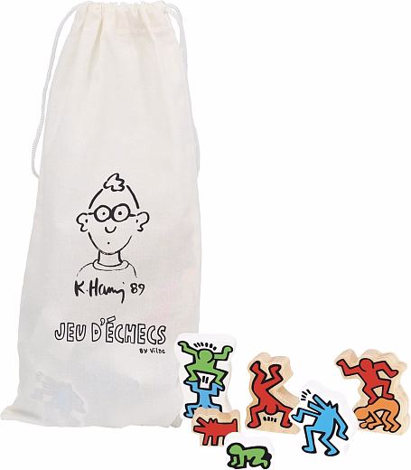 Шахматы дизайн Keith Harling от бренда Vilac