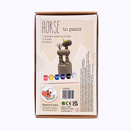 Набор для изготовления игрушки из дерева "Лошадка" от бренда Egmont Toys