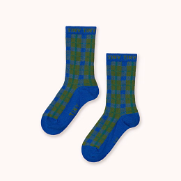 Носки BLUE CHECK от бренда Tinycottons