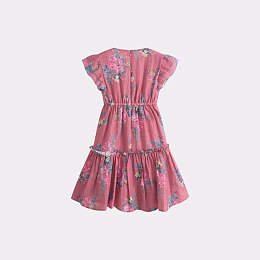 Платье Ester Pink Flowers от бренда C'ERA UNA VOLTA