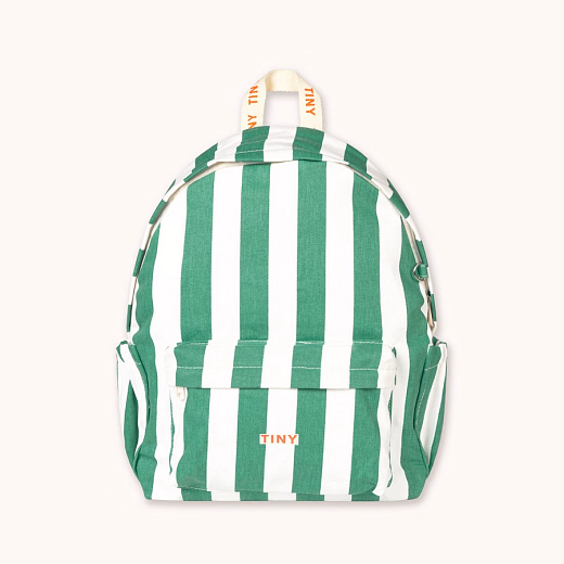 Рюкзак Green stripes от бренда Tinycottons
