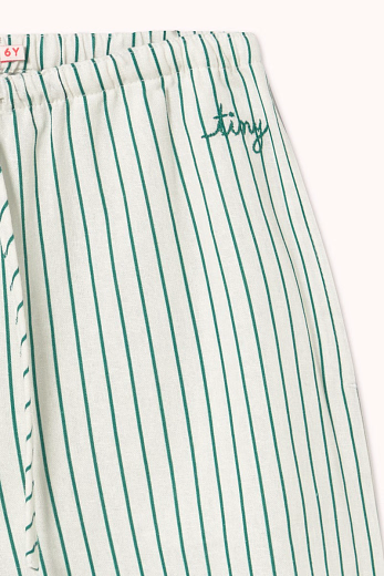 Штаны Green stripes от бренда Tinycottons