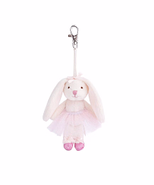 Брелок Зайка Rose and white от бренда Bukowski