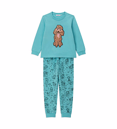 Пижама с пуделем утепленная от бренда Original Marines