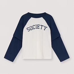 Лонгслив Delia Black Iris от бренда The New Society