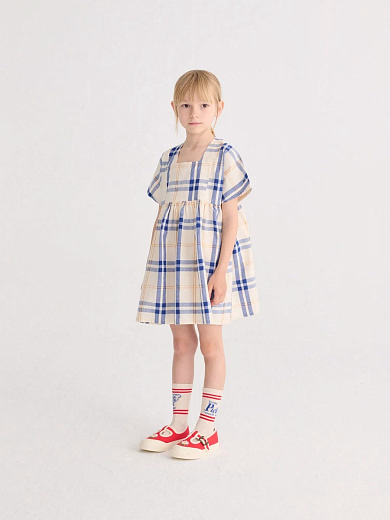 Платье Fun Tartan от бренда Bobo Choses