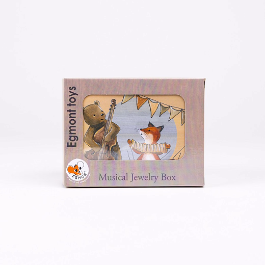 Мызыкальная шкатулка "Зверята" от бренда Egmont Toys