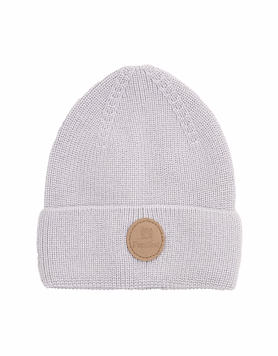 Шапка Knot merino pearl grey от бренда Peppihat