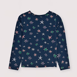 Лонгслив TNS Jersey Althea Print от бренда The New Society