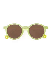 Очки KIDS Oval Sunglasses-Citrus Garden-Lime Green от бренда Olivio and Co