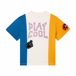 Футболка Sport Slogan Graphic от бренда Stella McCartney kids Разноцветный